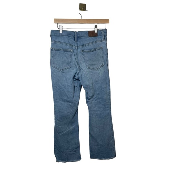 J. Crew 10’’ Billie Demi Boot Crop Jeans in Light Wash Size 28 - Picture 12 of 16